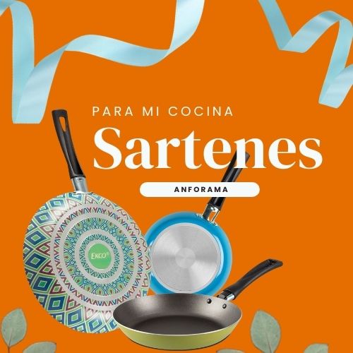 Juego Sartenes Stone Antiadherentes Tefal Zafiro Flavor Pan
