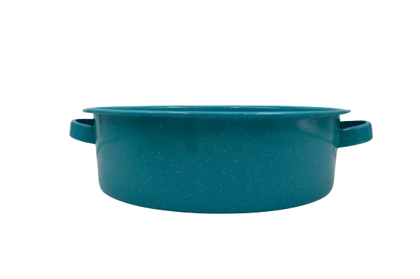 Batería de Cocina de Peltre Acero Vitrificado Inducción con 6 Piezas Sabinas Cinsa