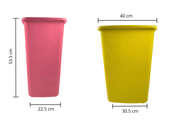 Bote Mediano para Basura con Tapa Balancin 49 Litros Ferplast (Venta exclusiva para CDMX y Área Metropolitana) (Colores sujetos a disponibilidad)