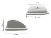 Bote Mediano para Basura con Tapa Balancin 49 Litros Ferplast (Venta exclusiva para CDMX y Área Metropolitana) (Colores sujetos a disponibilidad)