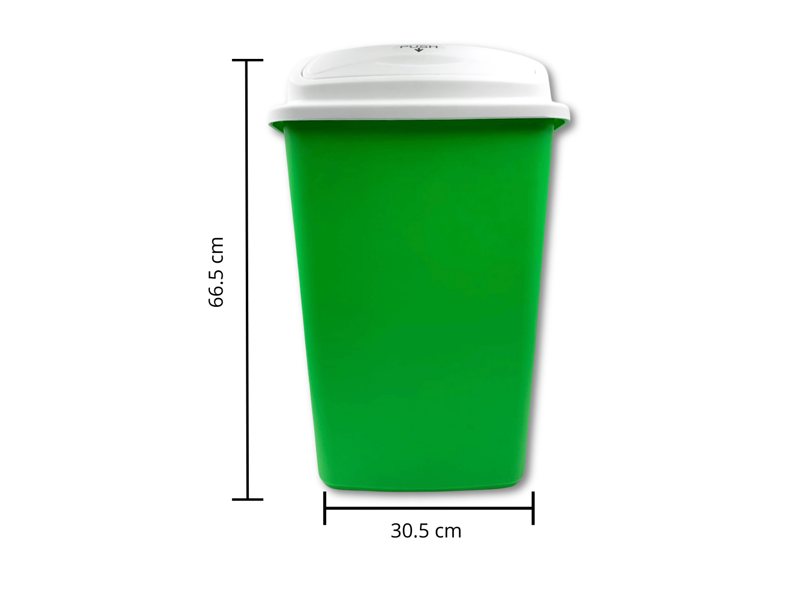 Bote Mediano para Basura con Tapa Balancin 49 Litros Ferplast (Venta exclusiva para CDMX y Área Metropolitana) (Colores sujetos a disponibilidad)