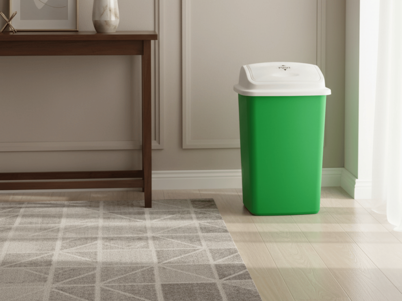 Bote Mediano para Basura con Tapa Balancin 49 Litros Ferplast (Venta exclusiva para CDMX y Área Metropolitana) (Colores sujetos a disponibilidad)