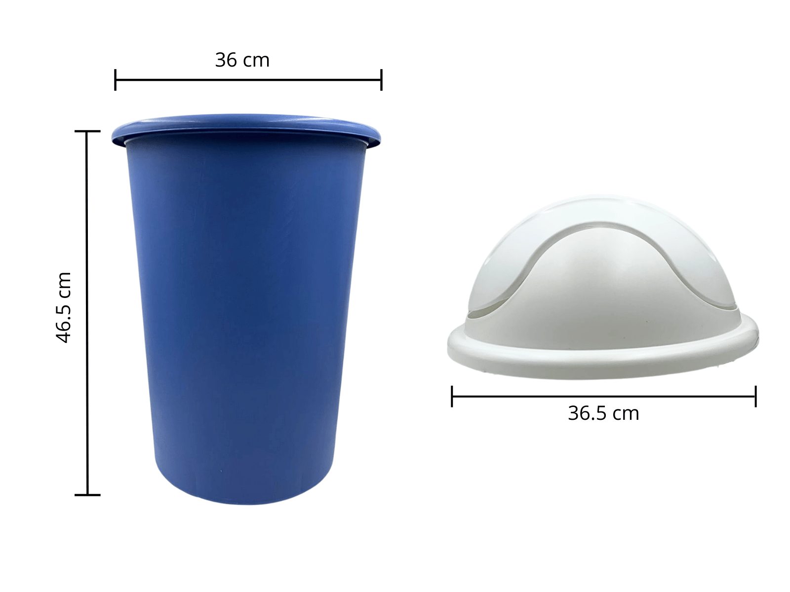 Bote para Basura Mediano con Tapa Balancin de 31 Litros Cubasa 4978 (Colores sujetos a disponibilidad)