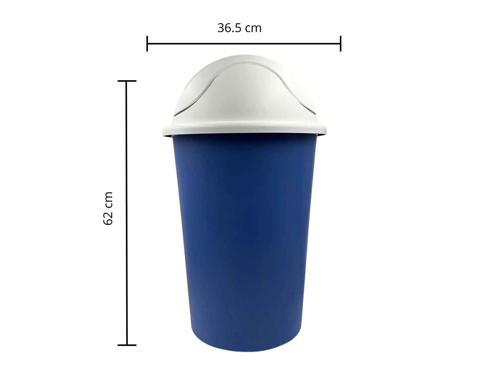 Bote para Basura Mediano con Tapa Balancin de 31 Litros Cubasa 4978 (Colores sujetos a disponibilidad)