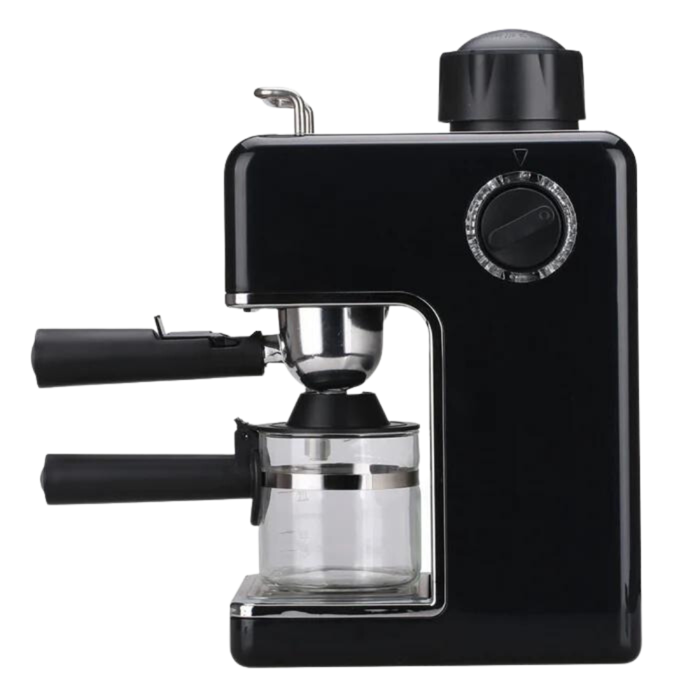 Cafetera Expresso para 4 Tazas Negra Kitchen Magic Koblenz CKM-650 EIN