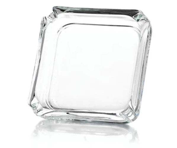 Cenicero Chico Cuadrado Elegante Práctico Económico de Vidrio de 9 cm 1705618-9952 Crisa