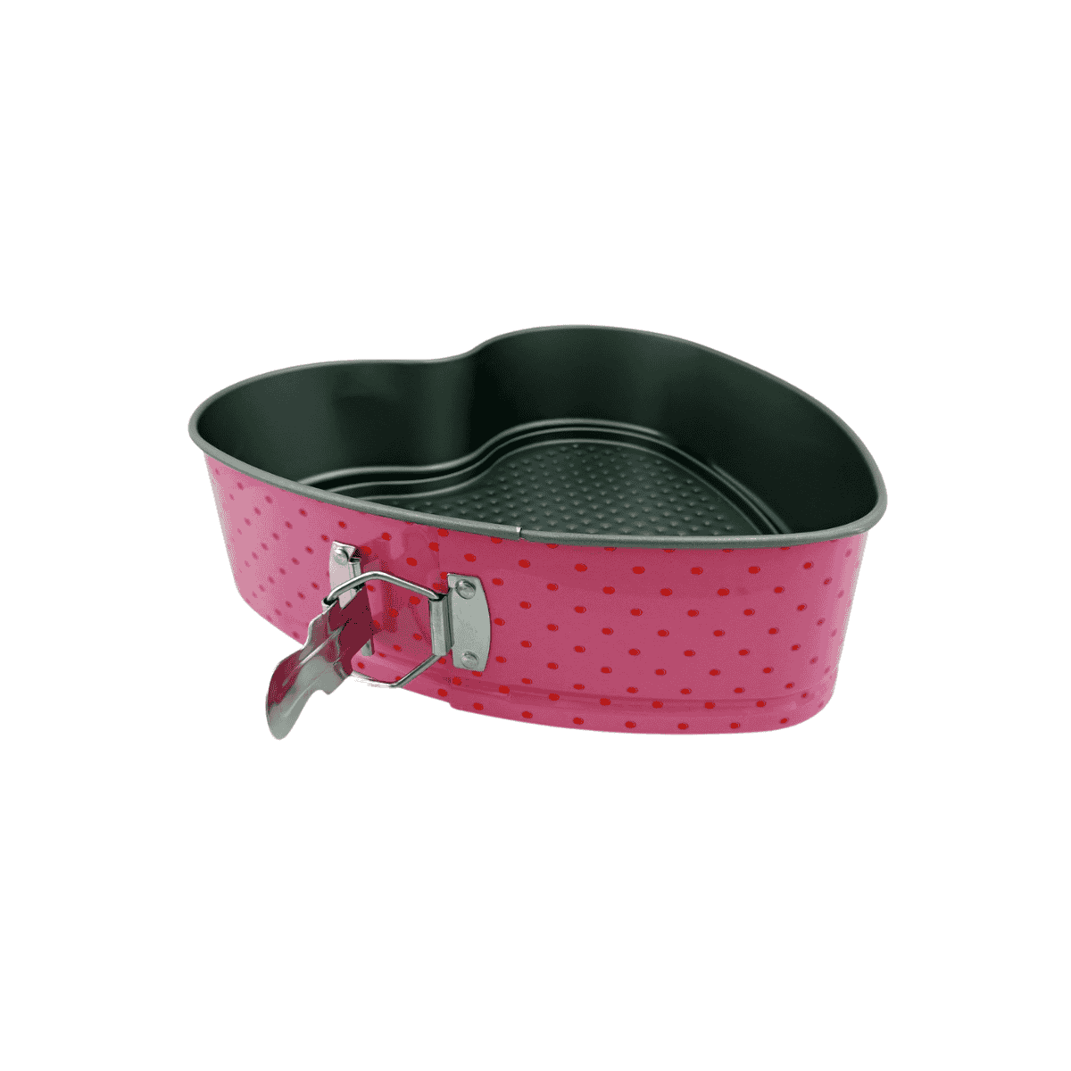 Molde Desmoldable con Antiadherente Corazón Decorado de 26 cm Tab and Kit