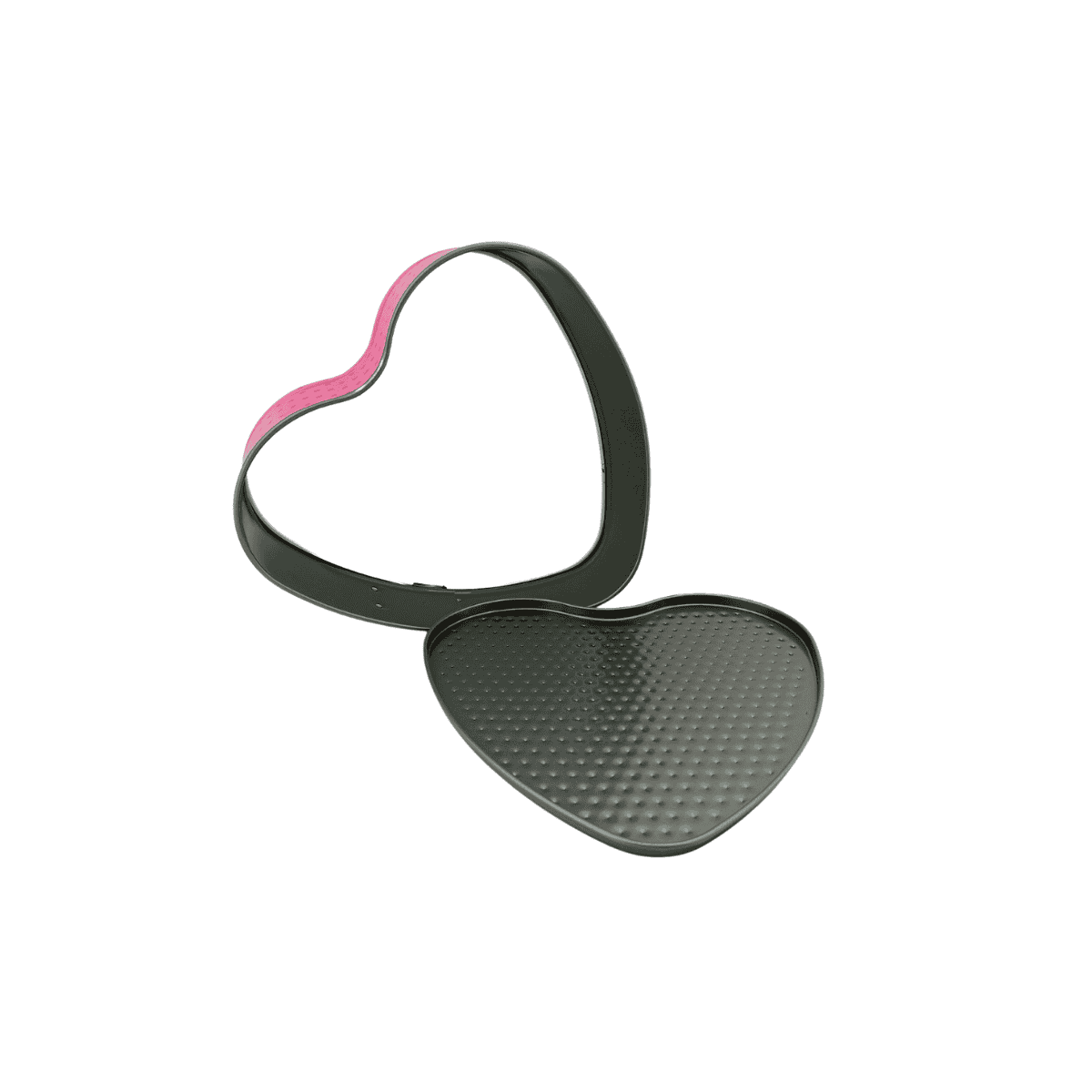 Molde Desmoldable con Antiadherente Corazón Decorado de 26 cm Tab and Kit