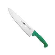 Cuchillo Chef de 25 cm 10'' de Acero Inoxidable y Mango Verde BO410V Buffetware