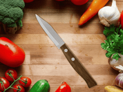 Cuchillo Mondador de 17 cm de Acero Inoxidable con Mango de Madera Dynamic Tramontina 22210403