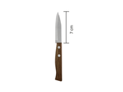 Cuchillo Mondador de 17 cm de Acero Inoxidable con Mango de Madera Dynamic Tramontina 22210403