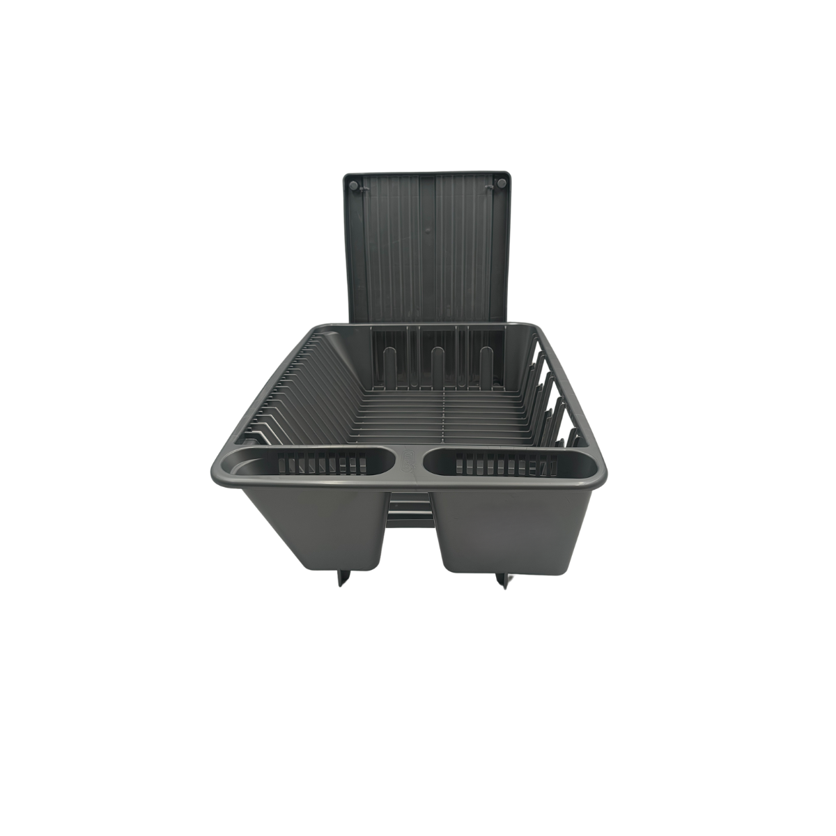Escurridor para Platos de Plástico con Charola Gris Cubasa 101-01-1236