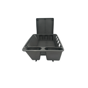 Escurridor para Platos de Plástico con Charola Gris Cubasa 101-01-1236