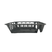 Escurridor para Platos de Plástico con Charola Gris Cubasa 101-01-1236
