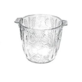 Hielera Decorada Tipo Cristal de Plástico para Fiestas 1.8 Litros 15.8 cm Plasvic