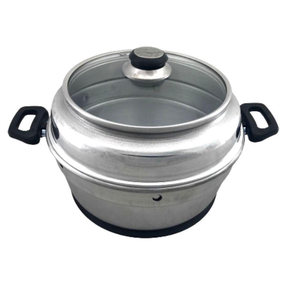 Horno Molde Milagro Mágico de Aluminio Hornea sobre Estufa Incluye Recetario Aluminio Puro