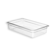 Inserto Contenedor Recipiente Entero de 7.85 Litros 2.5'' 6.3 cm Policarbonato AntiJam TB102 Buffetware HORECA