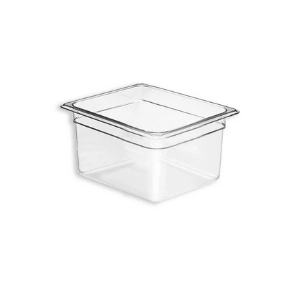 Inserto Contenedor Recipiente Sexto de 1.7 Litros 4'' 10cm Policarbonato AntiJam TB604 Buffetware HORECA