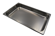 Inserto Recipiente Entero Perforado de 7 Litros 32x53x6 cm Acero Inoxidable BW112 Buffetware
