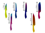 Juego de Cuchillos de 6 Piezas con Láminas de Acero Inoxidable Colorcut Tramontina