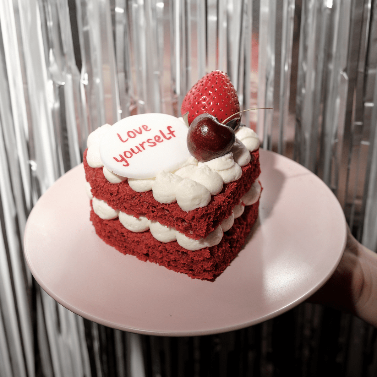 Molde Desmontable con Antiadherente de Corazón de 24 cm Gris TKR014 Tab and Kit