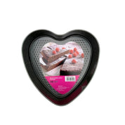 Molde Desmontable con Antiadherente de Corazón de 24 cm Gris TKR014 Tab and Kit