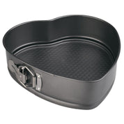 Molde Desmontable con Antiadherente de Corazón de 24 cm Gris TKR014 Tab and Kit