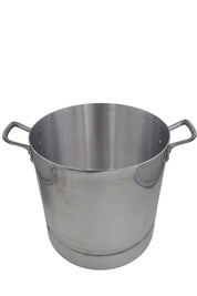 Olla Grande Alta 34 cm 30 Litros de Aluminio Triple Fuerte con Tapa y Asa Komale HORECA