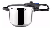 Olla de Presión Express de Acero Inoxidable de 8 Litros Favorit Apto Parrilla de Inducción 01OPFAVOR08 Magefesa