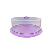 Panera de Plástico Grande Sencilla con Tapa de 31 cm Varios Colores Plasvic
