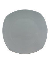Plato Trinche Cuadrado Clásico Elegante de 25 cm de Loza tipo Cerámica Antartic 308189 Santa Anita