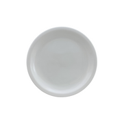 Plato Panero Redondo para Postre 16 cm 6.2'' Melamina tipo Plástico Blanco Tavola