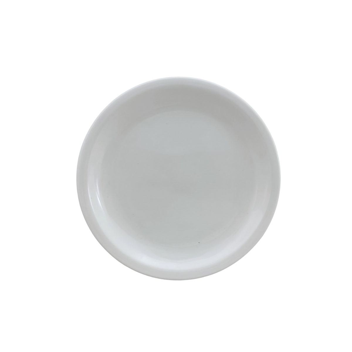 Plato Panero Redondo para Postre 16 cm Melamina tipo Plastico Blanco T ANFORAMA Todo para mi Cocina