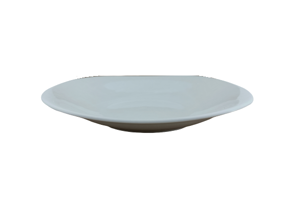 Plato Hondo Sopero Elegante 280 ml 22 cm de Loza Blanco Antartic 308190 Santa Anita