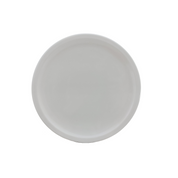 Plato Triche Grande Redondo 25 cm 9.8'' Melamina tipo de Plástico Blanco 84421 Tavola