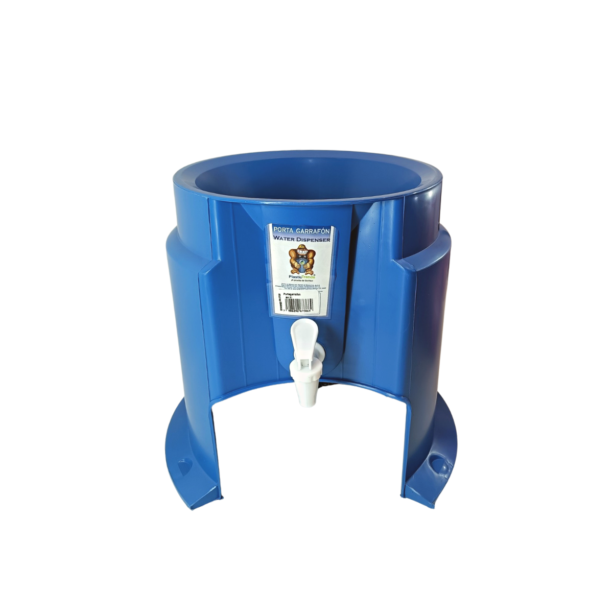 Porta Garrafón con Desapachador de Plástico Resistente 32 cm Azul Plastic Trend 010PG11