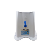 Porta Garrafón con Dispensador de Plástico Resistente 31.4 cm Blanco Anforama