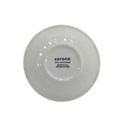 Plato Chico Redondo para Fruta 15 cm de Loza tipo Cerámica Blanco Nevada Corona