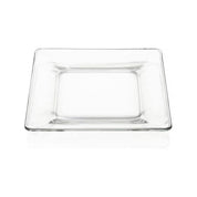 Plato Ensaladero Cuadrado Moderno Elegante de Vidrio 22.5 cm City 1800158 Libbey