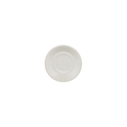Plato Para Taza café 16 cm de Loza Tipo Cerámica Elegante Clásico Blanco Glacial 310723 Santa Anita