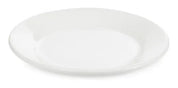 Plato Pastelero de 19 cm de Loza Tipo Cerámica Elegante Clásico Blanco Glacial 310028 Santa Anita