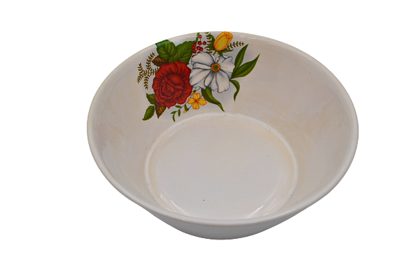 Plato Hondo Tazón Grande Pozolero 750 ml 19.2 cm de Cerámica Flores Hidalgo