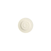 Plato para Taza Redondo Moka 11.5 cm de Loza tipo Cerámica Blanco Nevada Corona