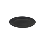 Plato Ensaladero Arrocero Pastelero Clásico Redondo de 19 cm de Vidrio Templado Negro iLuminarc