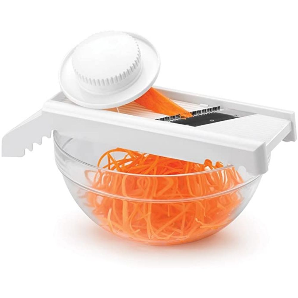 Mandolina Profesional 4 Tipos de Corte rallador Multifuncional 194575 Metaltex