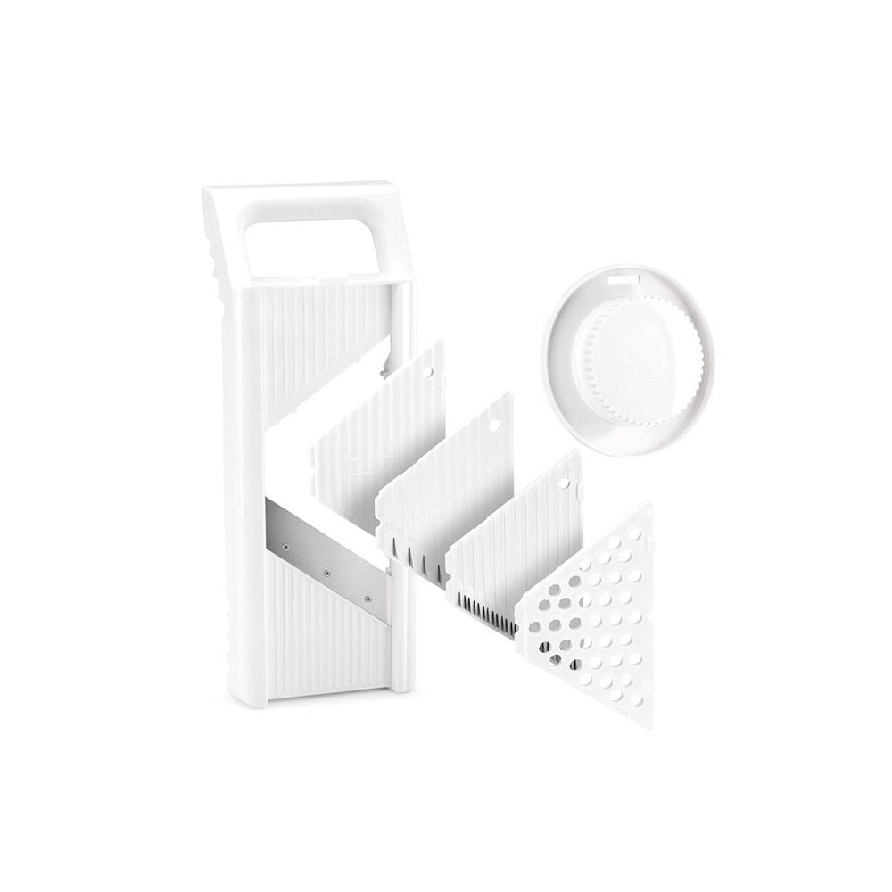 Mandolina Profesional 4 Tipos de Corte rallador Multifuncional 194575 Metaltex