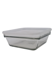 Recipiente Cuadrado de Vidrio con Tapa de Plástico 1.6 Litros Saven n Store A930-1705585 Libbey