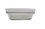 Recipiente Cuadrado de Vidrio con Tapa de Plástico 1.6 Litros Saven n Store A930-1705585 Libbey