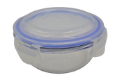 Recipiente Hermético Redondo 400 ml de Vidrio con Tapa de Broche Vittori