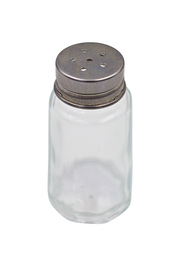 Salero Chico de Vidrio Resistente de 40 ml Octagonal Milán Vidriería Santos 773